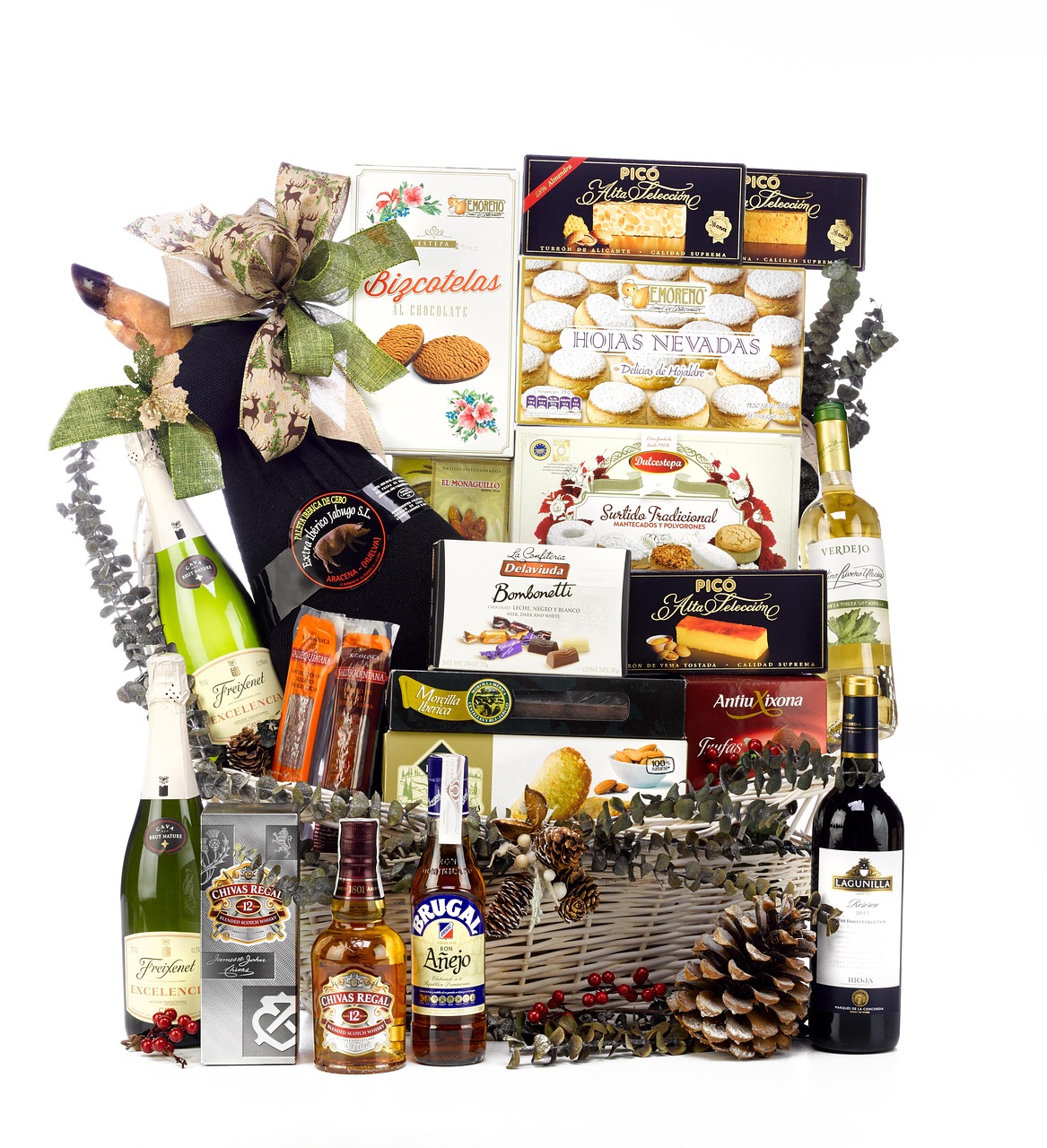 découvrez notre sélection de paniers de noël gourmands, remplis de délicieuses surprises à offrir ou à partager en famille pour des fêtes inoubliables. livraison rapide et emballages festifs inclus !
